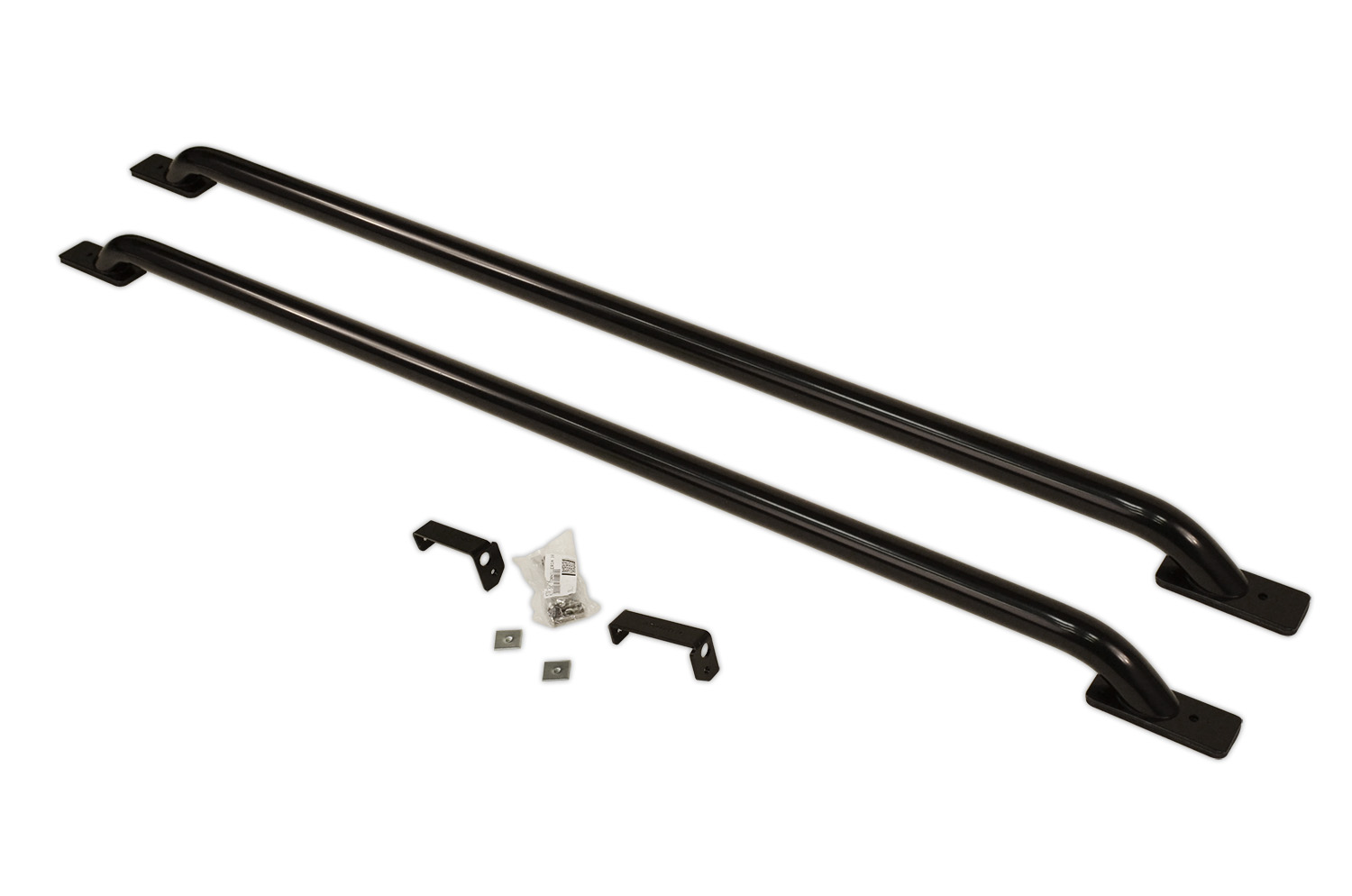 Go Daily Powder Go Rhino 8076B Stake Pocket Bed Rails - Black Powder Coated | Autoplicity