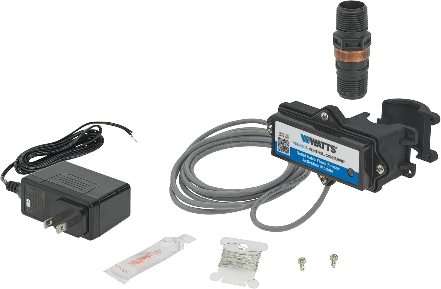 Watts Water Quality 88009464 BMS Flood Sensor Connection Kit for 3/4 ...